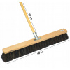 Zametač pre podlahy 60 cm +drevená palica 150 cm (Zametač pre podlahy 60 cm +drevená palica 150 cm)