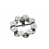 MEINL HTHH2BK Tambourine Hi-hat (steel)