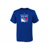Outerstuff Dětské tričko New York Rangers NHL Primary Logo Tee Veľkosť: Detské L (11 - 12 rokov)