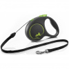 Flexi Black Design S lanko 5 m zelené 12 kg