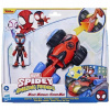 Hasbro - Marvel Spidey a jeho úžasní priatelia Miles Morales Spider-Man Glow Techno-Racer / od Assort