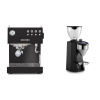 Ascaso Steel UNO, Black + Rocket Espresso SUPER FAUSTO, black