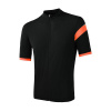 Pánsky cyklistický dres s krátkym rukávom SENSOR Cyclo Classic black/orange S