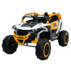 mamido Elektrické autíčko Buggy M3 4x4 žlto-biele