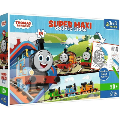 TREFL - Puzzle 24 SUPER MAXI - Tom a priatelia / Thomas and Friends