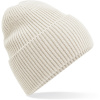 Beechfield Čepice B 384R s manžetou, pletená, dlouhá COT53384Ry1399-oatmeal UNI Oatmeal