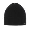 Agbo Pánska čiapka Memfis čierna – 100 % merino vlna Farba: Čierna, Veľkosť: 55-60