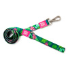Max&Molly Short Leash Tropical - farebné mestské vodítko pre psa, tropický vzor, 120 cm - XS