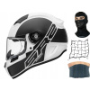 Moto prilba SCHUBERTH SR2 Traction White XL (Moto prilba SCHUBERTH SR2 Traction White XL)