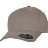 Flexfit Kšiltovka Flexfit NU® 6100NU, 6 panelová COT55610007612-grey Šedá S-M