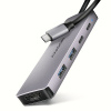 AXAGON HMC-5H60, USB 5Gbps hub, porty 2x USB-A, 1x USB-C, HDMI 4k/60, PD 100W, kábel USB-C 15cm/ PN:HMC-5H60