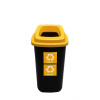 PLAFOR - Smetný kôš na plast 45L žltý, umelá hmota