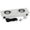 Triton 19“ ventilační jednotka pro nástěnné rozvaděče, 1ventilátor, bimetalový termostat