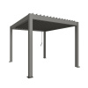 Biohort Pergola 3 x 3,5 kremeňovo sivá 312 x 367,5 cm