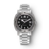 Nivada Grenchen Depthmaster Pacman White Date - Bracelet Flat Link + 5 rokov záruka a darček ZADARMO