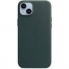 Kryt na mobil Apple Leather Case s MagSafe pro iPhone 14 Plus - piniově zelený MPPA3ZM/A