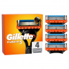 Gillette Fusion5 Náhradné Holiace Hlavice pre Mužov, 4 Náhradné Holiace Hlavice