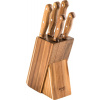 Lamart LT2080 5dílná sada nožů v bloku WOOD 42002449