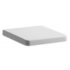 Laufen Living City - Sedadlo s poklopom, 468 mm x 368 mm, so spomaľovacím mechanizmom, antibakteriálna úprava, biela H8924343000001