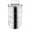 Termo 4x900 ml nerezový obedár nádoba na jedlo s rukoväťou