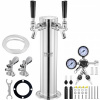 Súprava dvoch kohútikov Kegerator Tower Kit Kegerator Beer Tower & A-System Keg Coupler