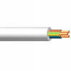 Kábel YDY 3X1,5 450/750V okrúhly drôt biely O10,2mm 1m