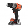 BLACK+DECKER Aku vŕtací skrutkovač POWERCONNECT s 2,0Ah batériou a 1A nabíjačkou BCD382D1XC