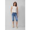 s.Oliver Dámske capri kraťasy QS by s.Oliver® 2164821 56Z6 Farba: Denim, Veľkosť: 44