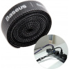 Baseus Rainbow Circle hook and loop 1m čierna ACMGT-E01