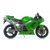 NÁLEPKY JUULA NA KAWASAKI ZX 6R 636 2004 ZELENÁ
