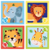 Goki Posuvné puzzle africké zvieratká