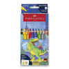 Pastelky Faber-Castell Colour Grip Jumbo Dinosaurus - 10 farieb
