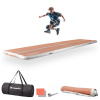 Insportline Airtrack Airstunt 500x100x10 cm mocha mousse