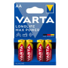 Varta Longlife Max Power AA 4ks 4706101404