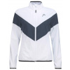 Dámske mikiny Head Club 22 Jacket - white/navy - Biely (L)