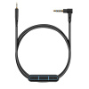 kwmobile Headphone Cable pro Bose QuietComfort 35 / 35II / 25 / QC25 / QC35 II / QC35 / On-Ear 2 / OE2 / - 150cm náhradní Cord with Microphone + Volume Control - černá (kwmobile Headphone Cable for Bo