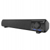 Genius 220BT, Reproduktor, soundbar, 4W RMS, Bluetooth, USB/USB-C, AUX (3,5mm jack), sluchátkový výstup, černý (31730060400)