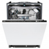 Haier XS 6A0M4PDB, Plne vstavaný, Úplná veľkosť (60 cm), Dotyk, LED, 1,5 m, 2 košík/košíky