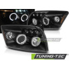 Tuning Tec Přední světla Angel Eyes LED Dodge Caliber 2006-2012 černá