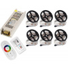 LED pás svetla KIT 5050 30 m 150RGB+BIELA diaľkové ovládanie, DOTYKOVÝ displej (LED pás svetla KIT 5050 30 m 150RGB+BIELA diaľkové ovládanie, DOTYKOVÝ displej)