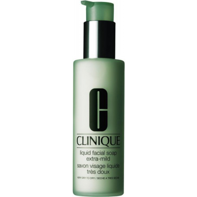 Clinique Liquid Facial Soap Extra Mild tekuté mydlo na suchú až veľmi suchú pokožku 200 ml