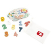 Janod Vkladacie drevené puzzle pre deti Čísla Pure