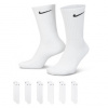 Vysoké bavlněné ponožky Nike EVERYDAY CUSHIONED CREW (6 PAIRS) b - EUR 36 | UK XL