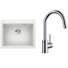 Set Blanco Pleon 6 + Blanco Mida-S Chróm biela