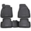 Gumové koberčeky Renault Megane 2002-2009 - Novline 28 mm okraj černá - 41.07.210