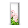 Fototapeta na dvere ružové tulipány 75x205