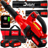 Akumulátorový fúkač lístia Delphi Tools 300 l, 2,05 kg