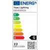 Povrchový LED panel Tope Modena R, 22W, 4000K, O 17 cm