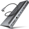 AXAGON HMC-4KX3 6v1 USB-C húb