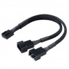 Kábel Akasa rozdvojka 4pin PWM
